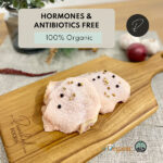 Halal organic chicken thigh