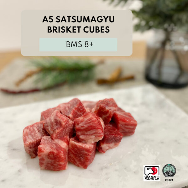 Halal A5 Jap Wagyu Brisket Cubes