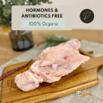 Halal organic chicken carcass bone