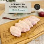 Halal organic mid joint chicken wings