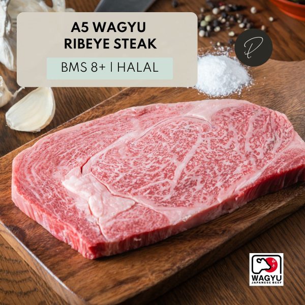 Halal A5 Japanese Wagyu Ribeye Steak