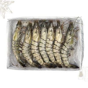 Frozen Black Tiger Prawns HOSO 16-20