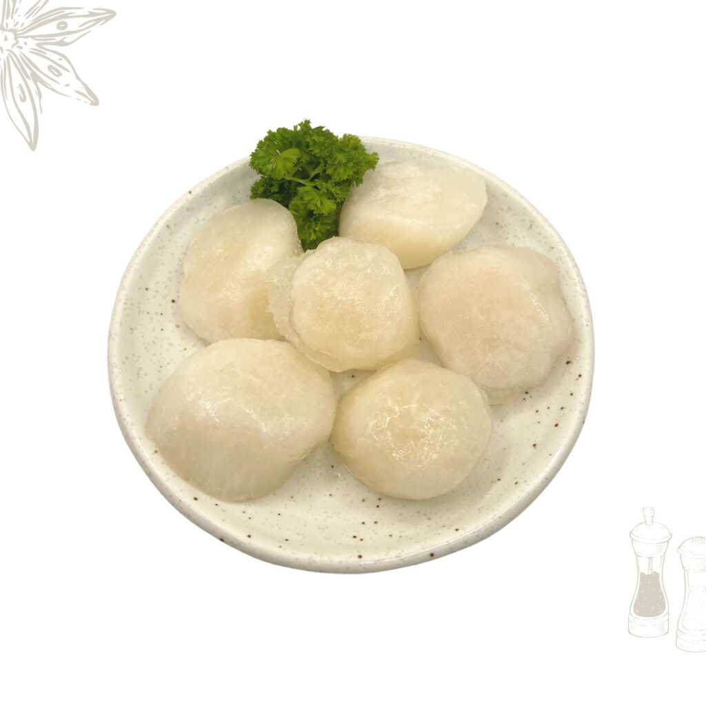 Frozen Hokkaido Sea Scallops 10/20 500G/1KG Punched Foods Savour