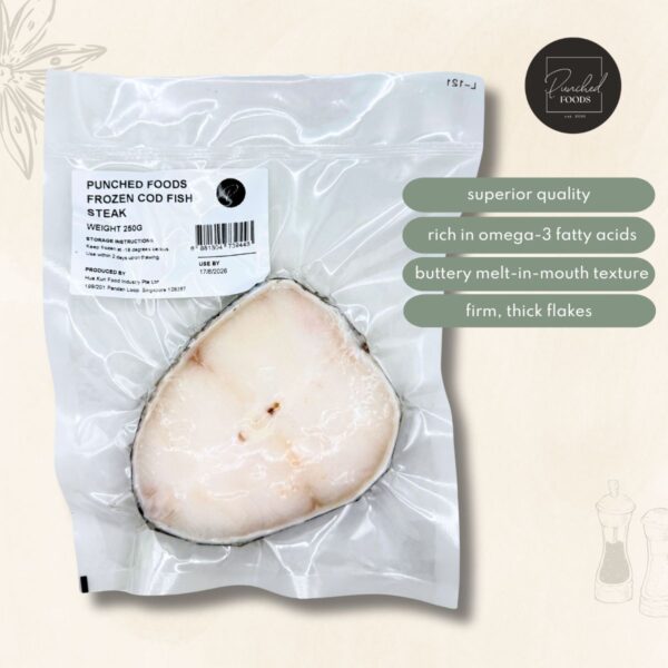Wild Caught Cod Fish Steak
