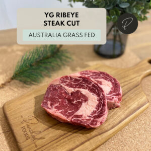 Australia grass fed ribeye steak halal