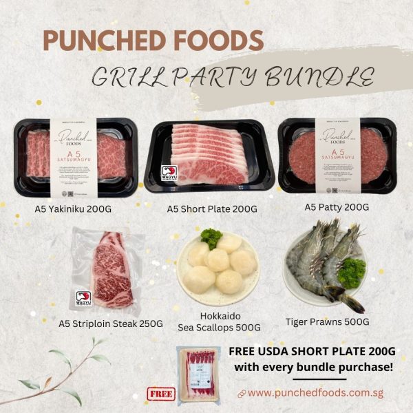 Punched Foods Grill Party Bundle