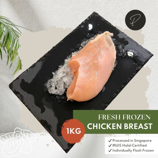 Halal fresh chicken breast from Singapore