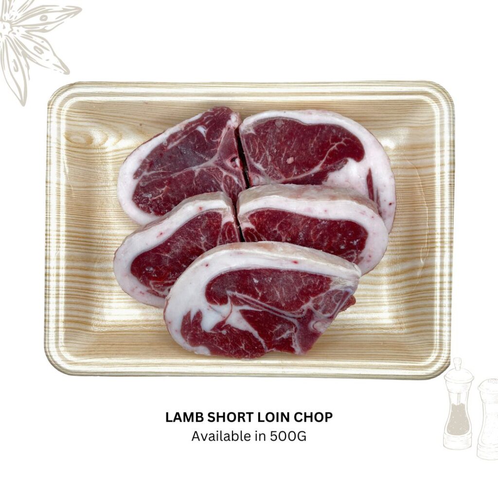 Lamb Short Loin Chop - Punched Foods | Savour Quality Halal Beef in