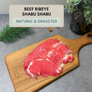 Halal Beef Ribeye Shabu Shabu