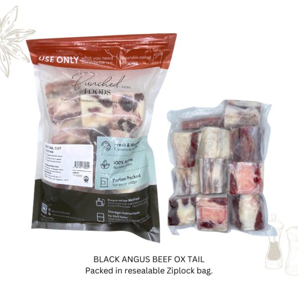 Australia Black Angus Beef Ox Tail Halal