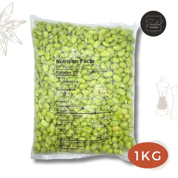 Frozen Shelled Edamame 1KG