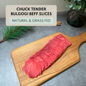 Halal Chuck Tender Bulgogi Beef Slices