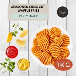 Crispy Criss Cut Waffle Fries Halal Singapore