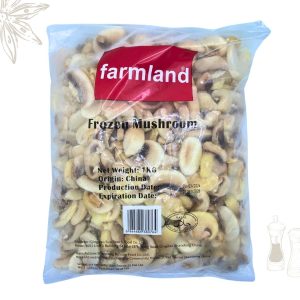 Halal Farmland Frozen Mushroom Slices