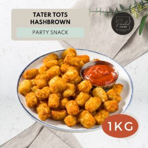 Crispy Tater Tots Mini Hashbrown Halal