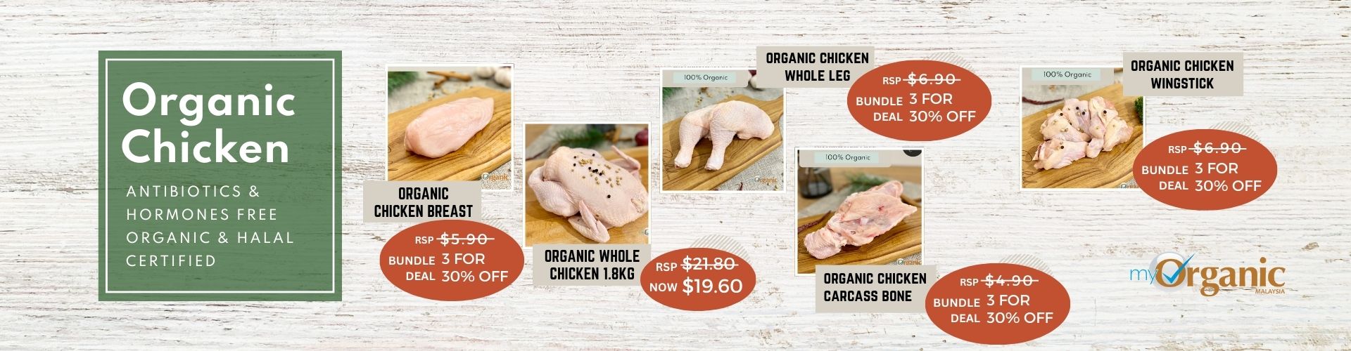 Website Banner - Organic Chicken 30%