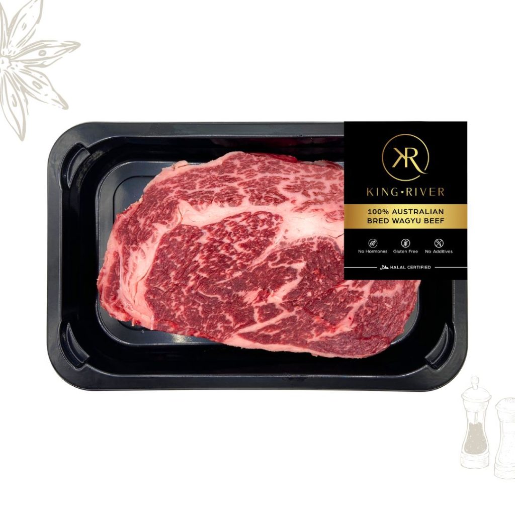 Australia Wagyu Ribeye Steak 300G (Halal) - Punched Foods | Savour ...