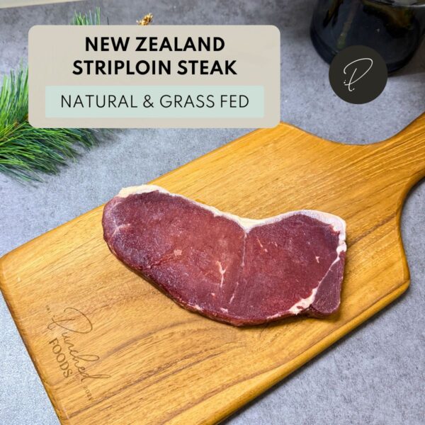 Frozen NZ Striploin Steak