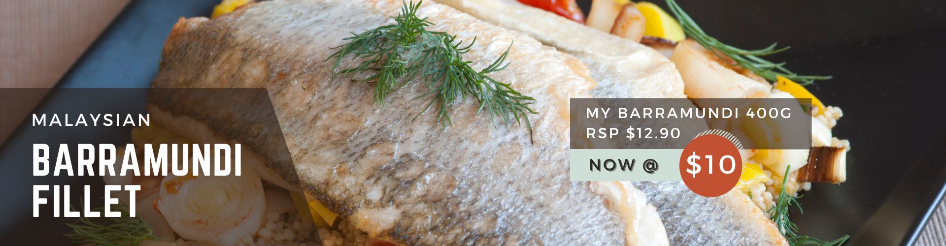 Website Banner - Barramundi Fillet