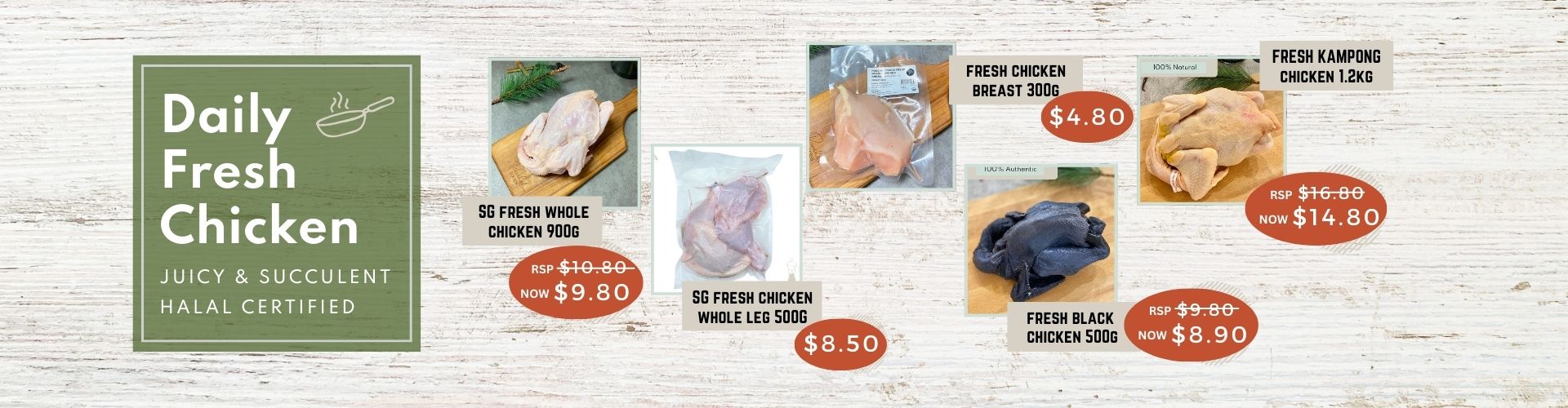 Halal Fresh Chicken Online Delivery
