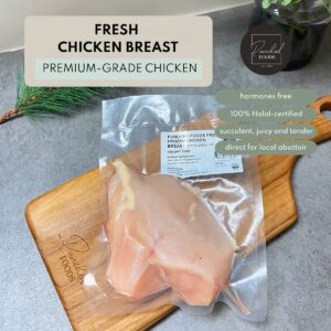 Hormone free Fresh chicken breast skinless Singapore