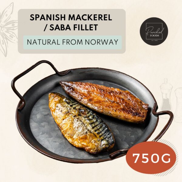 Spanish Mackerel Saba Fillet 6PCS 750G