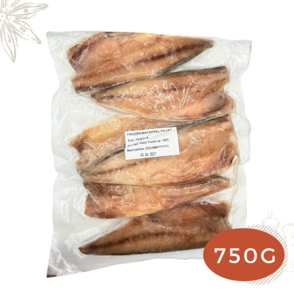 Spanish Mackerel Saba Fillet 6PCS 750G