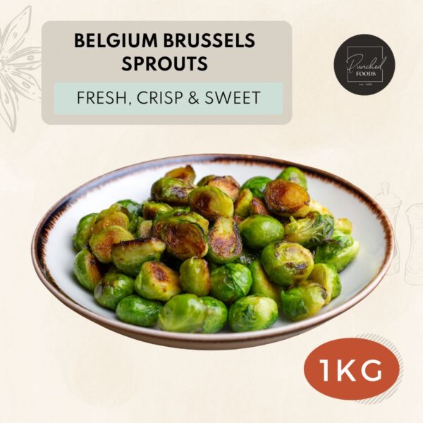 Frozen Belgium Brussels Sprouts 1KG
