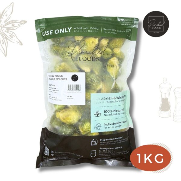 Frozen Belgium Brussels Sprouts 1KG