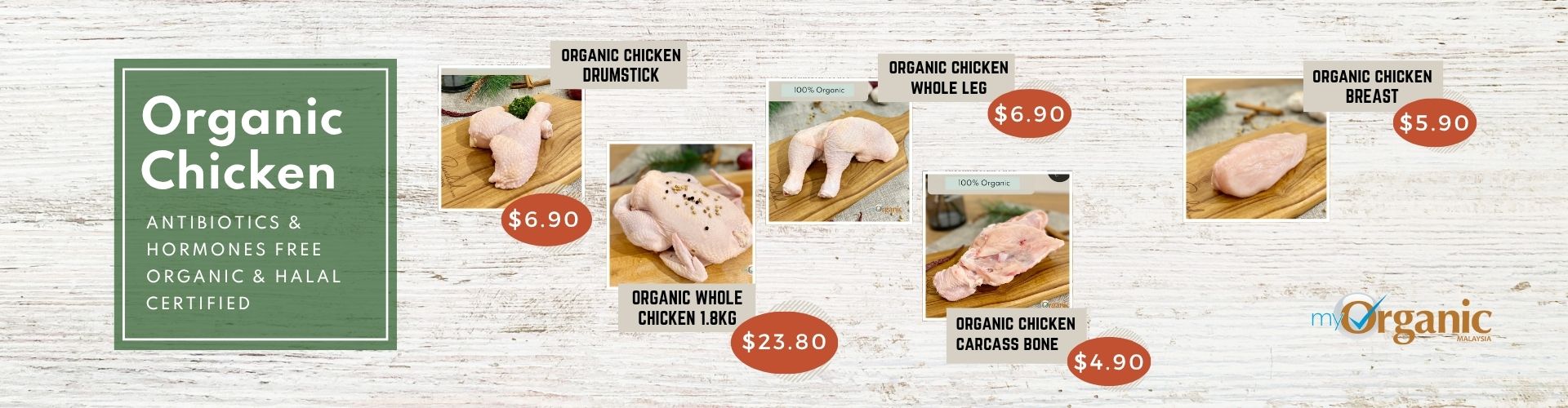 Organic Chicken Delivery in Singapore