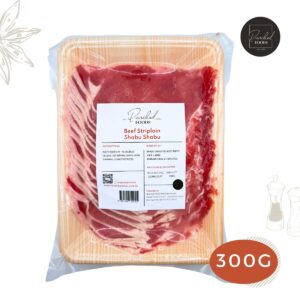 Halal Beef Striploin Shabu Shabu