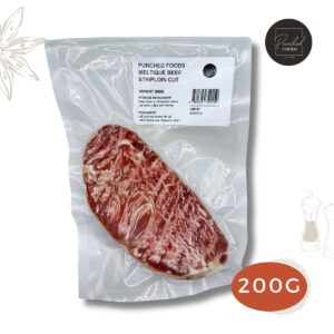Halal Meltique Beef Striploin Steak Singapore