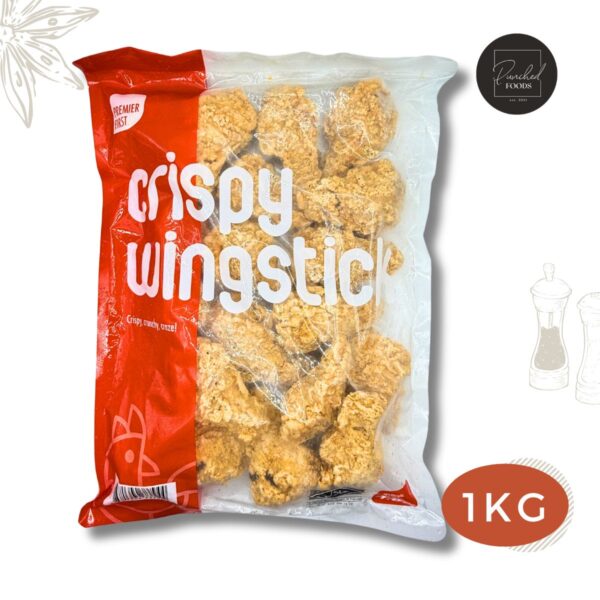 Premier First Cooked Crispy Chicken Wingstick halal