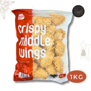 Premier First Cooked Crispy Chicken Middle Wings halal