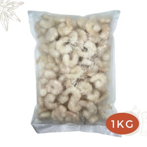 Frozen Deshelled Vannamei Prawns peeled and deveined PND 61/70