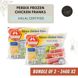 Perdix Chicken Franks Halal - Bundle of 2
