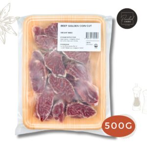 Halal beef golden coin cut in Singapore