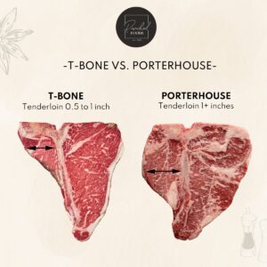 Halal Beef Short Loin T-Bone Porterhouse Steak in Singapore