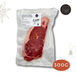 Halal Australia Angus Beef Striploin 100 days grain fed